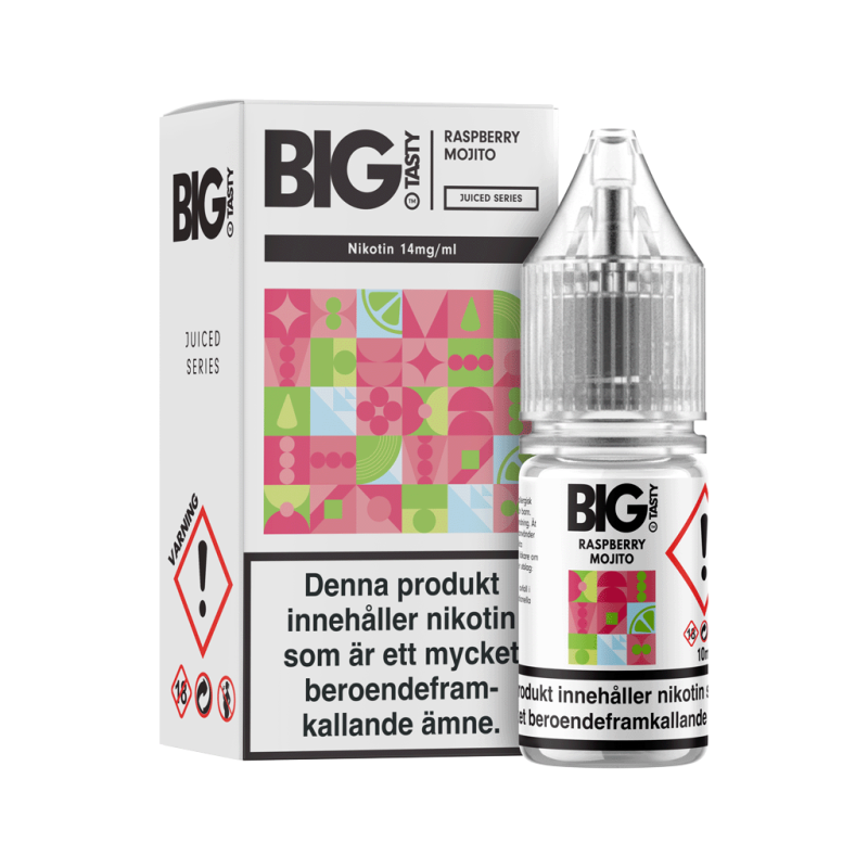 Big Tasty Juiced | Raspberry Mojito| Nic Salt