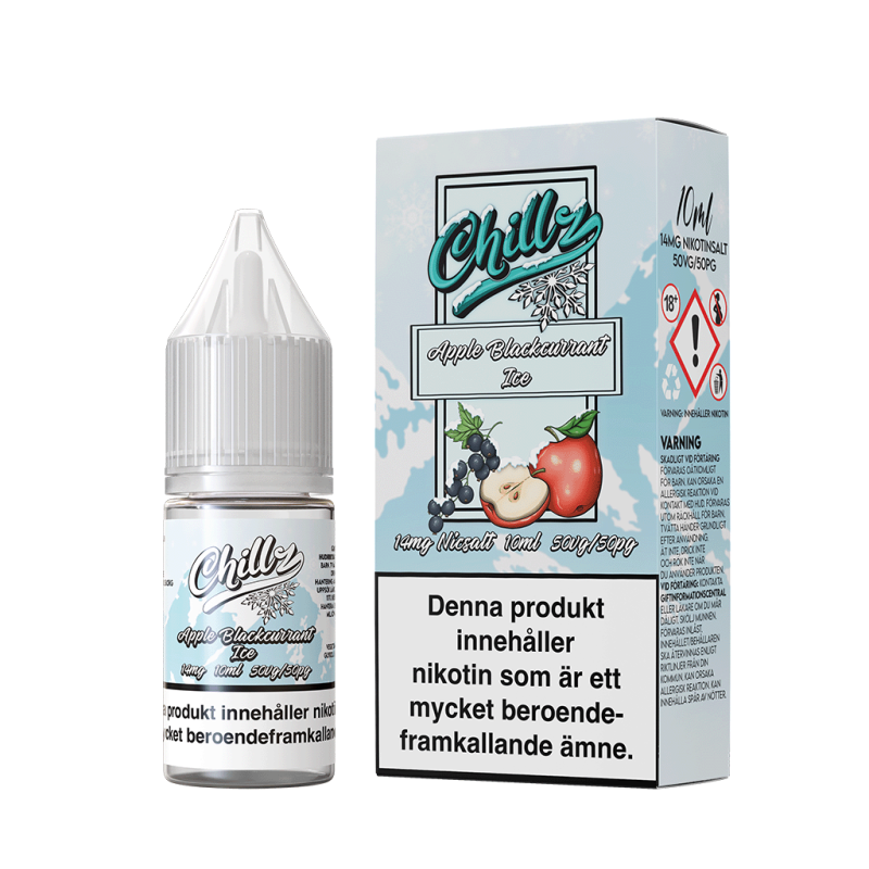 Chillz Nic Salt| Apple Blackcurrant Ice