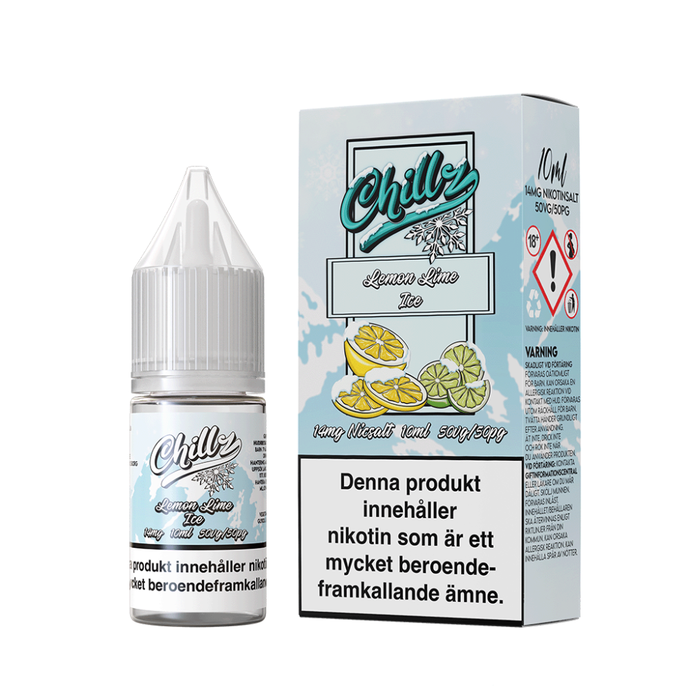 Chillz Nic Salt | Lemon Lime Ice