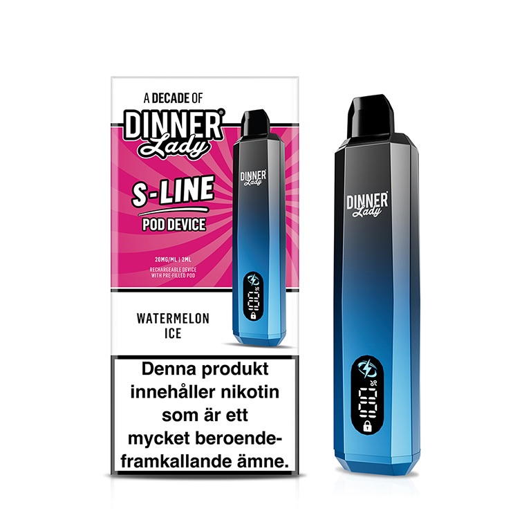 Dinner Lady S-Line | Watermelon Ice| Podsystem