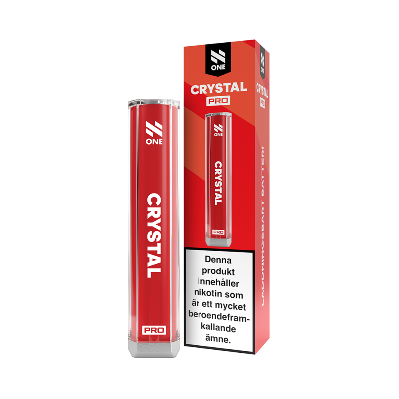 N ONE Crystal Pro | Batterienhet | Red