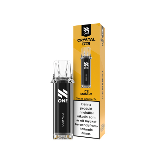 N ONE Crystal Pro pod | Ice Mango| Förfylld Pod