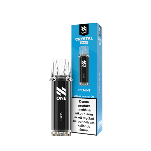 N ONE Crystal Pro pod | Ice Mint | Förfylld Pod