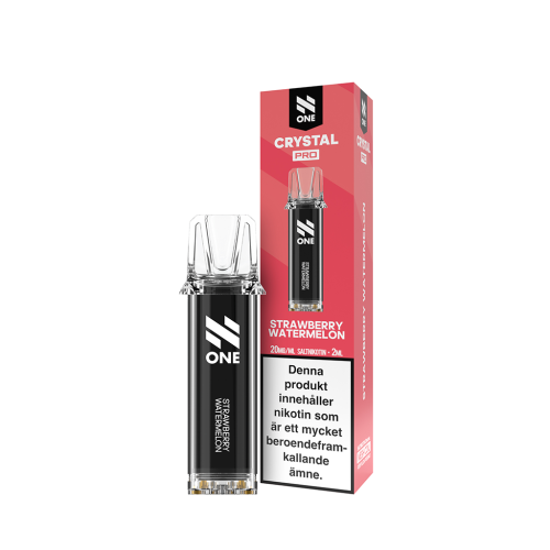 N ONE Crystal Pro pod | Strawberry Watermelon | Förfylld Pod