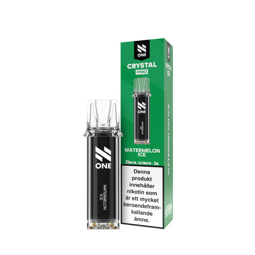 N ONE Crystal Pro pod | Watermelon Ice | Förfylld Pod