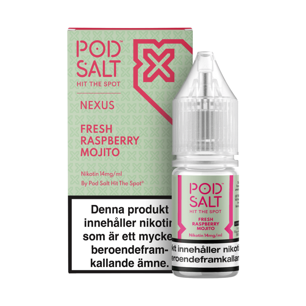 Pod Salt Nexus | Fresh Raspberry Mojito | Nic Salt