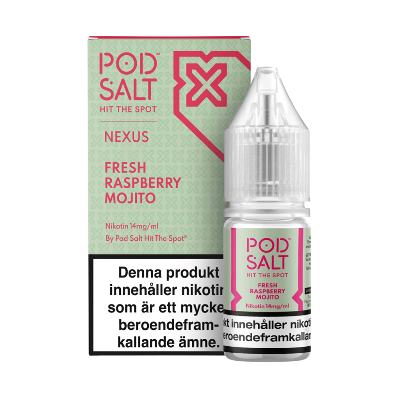 Pod Salt Nexus | Fresh Raspberry Mojito | Nic Salt