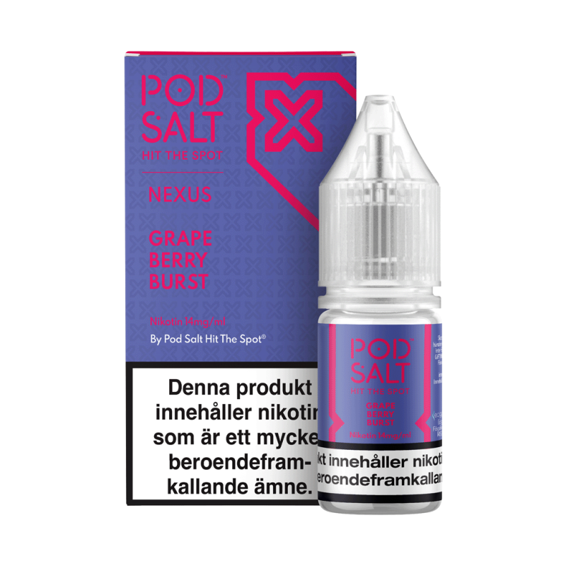 Pod Salt Nexus | Grape Berry Burst| Nic Salt