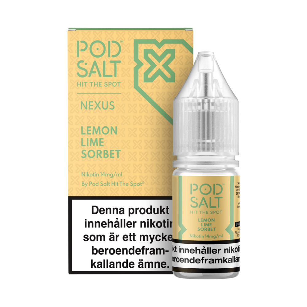 Pod Salt Nexus | Lemon Lime Sorbet| Nic Salt
