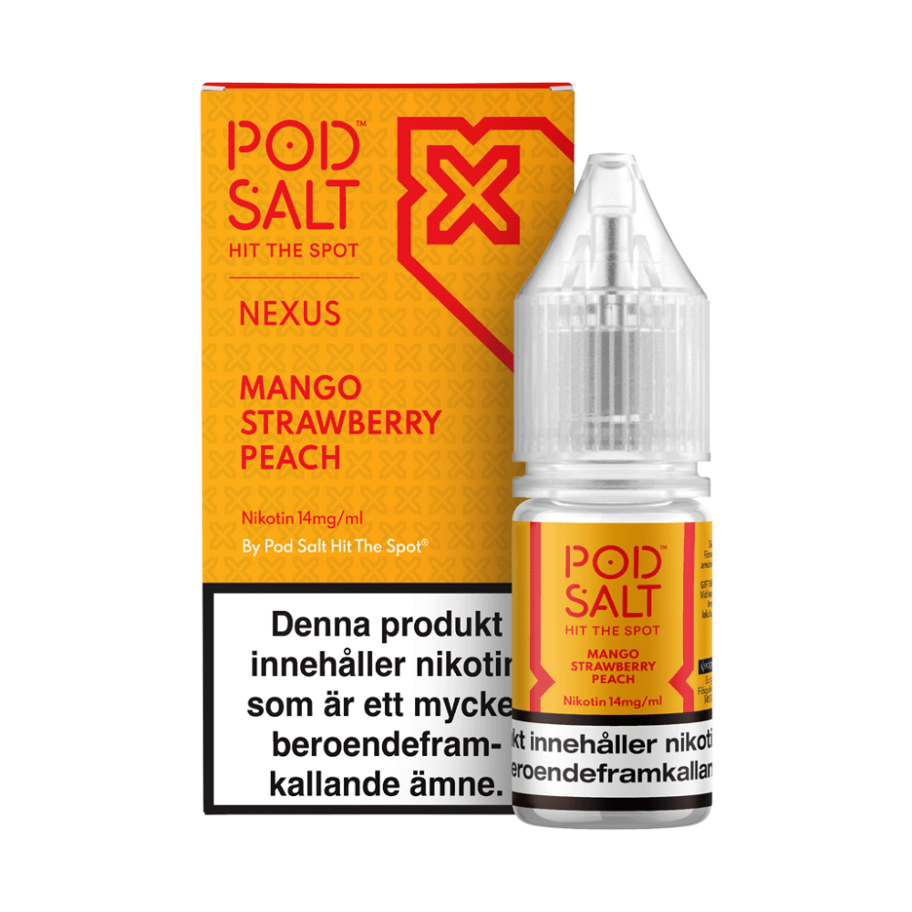 Pod Salt Nexus | Mango Strawberry Peach | Nic Salt