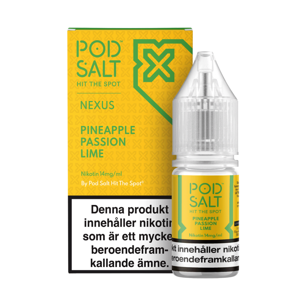 Pod Salt Nexus | Pineapple Passion Lime | Nic Salt