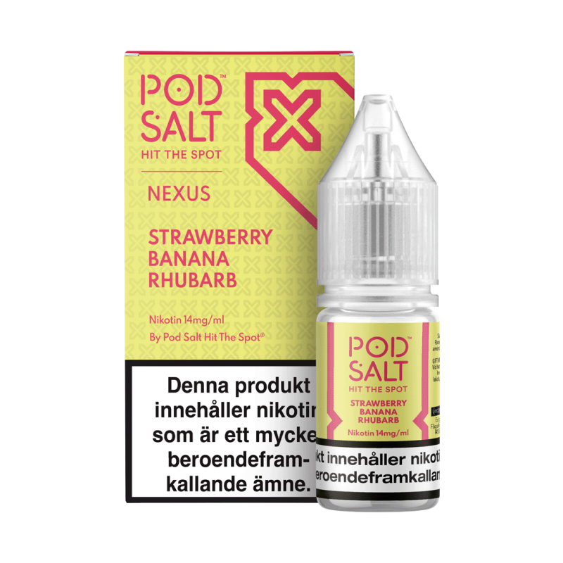 Pod Salt Nexus | Strawberry Banana Rhubarb | Nic Salt