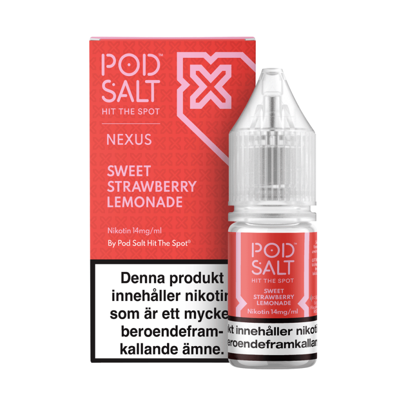 Pod Salt Nexus | Sweet Strawberry Lemonade | Nic Salt