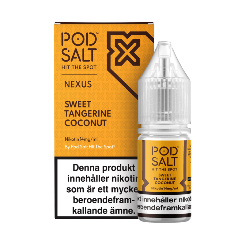 Pod Salt Nexus | Sweet Tangerine Coconut | Nic Salt