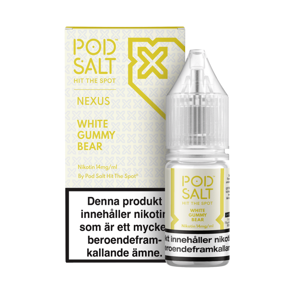 Pod Salt Nexus | White Gummy Bear| Nic Salt