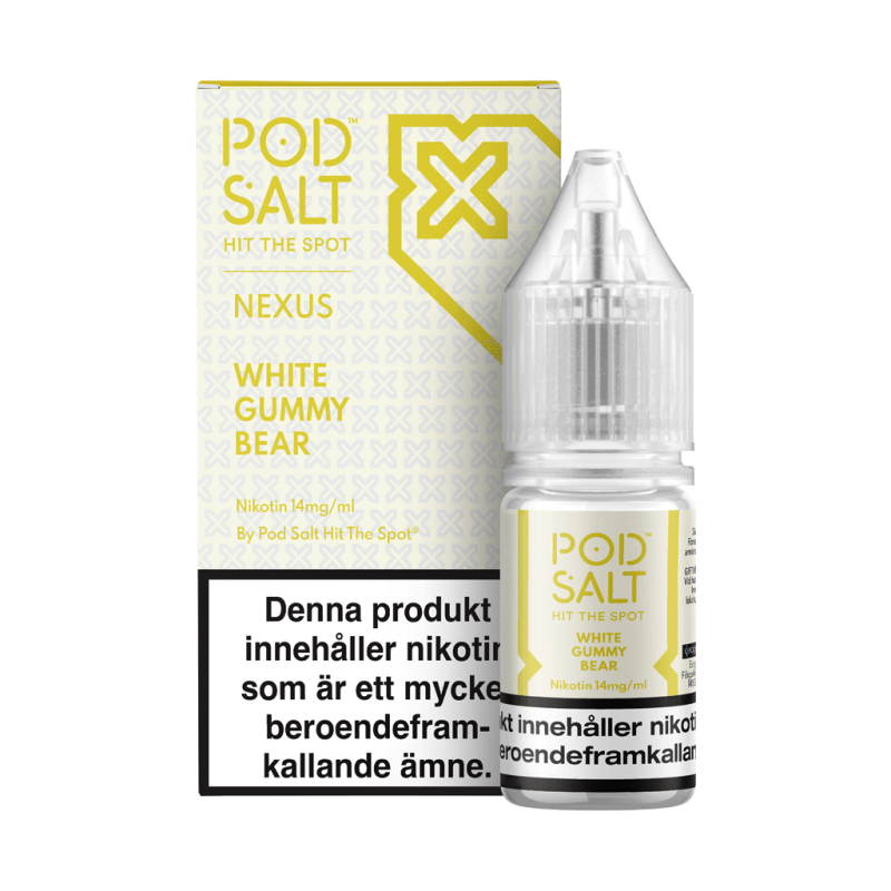 Pod Salt Nexus | White Gummy Bear| Nic Salt