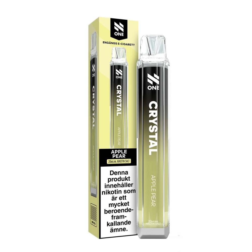 N One Crystal Mesh |Apple Pear | ENGÅNGS VAPE
