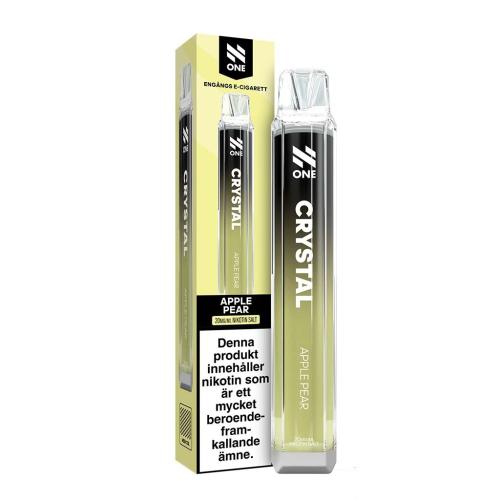 N One Crystal Mesh | Apple Pear | ENGÅNGS VAPE