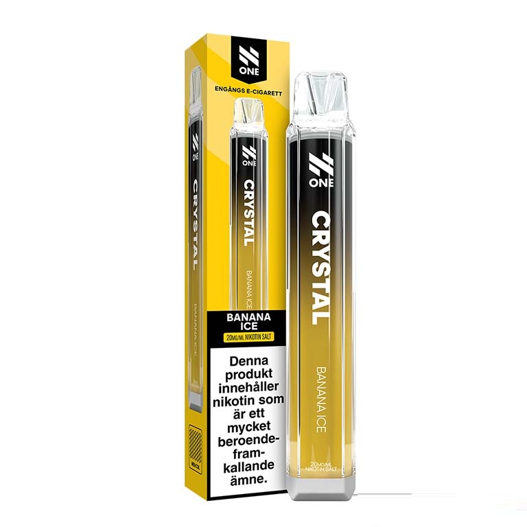 N One Crystal Mesh | Banana Ice | ENGÅNGS VAPE