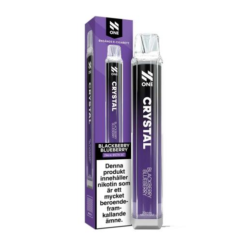 N One Crystal Mesh | Blackberry Blueberry | Engångs VAPE