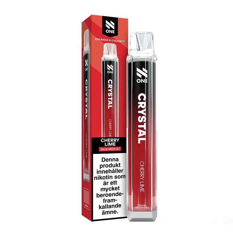 N One Crystal Mesh | Cherry Lime | ENGÅNGS VAPE