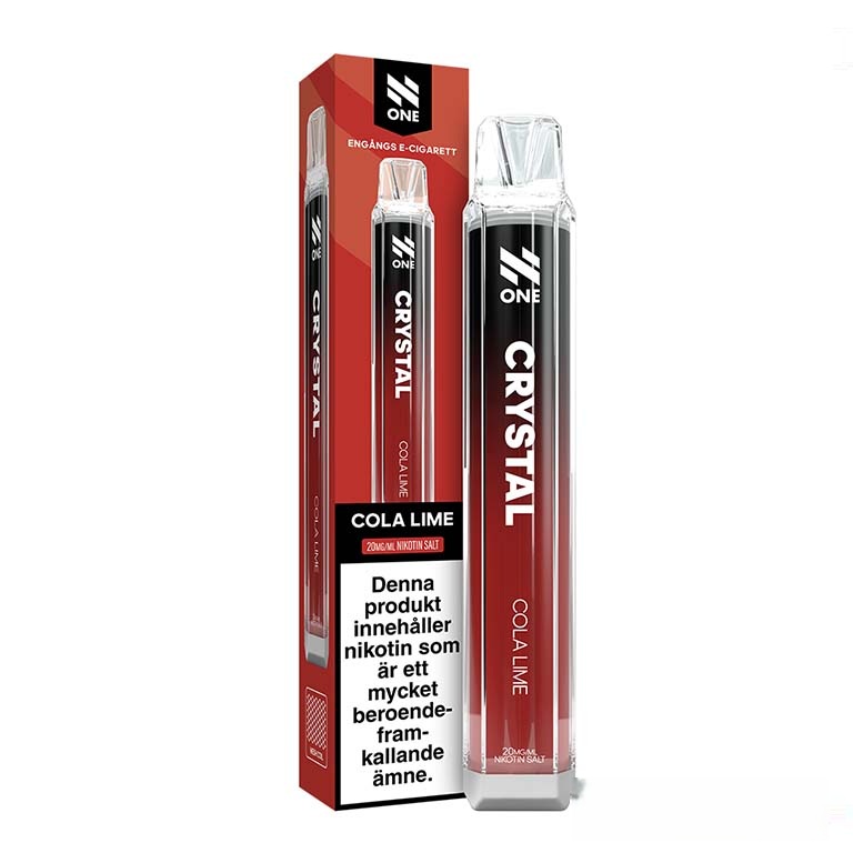 N One Crystal Mesh |Cola Lime | ENGÅNGS VAPE