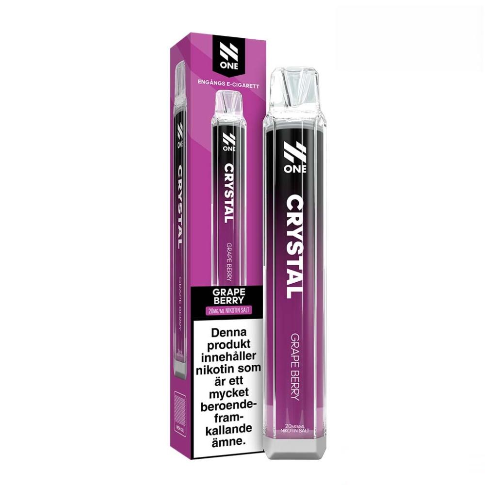 N One Crystal Mesh | Grape Berry | ENGÅNGS VAPE