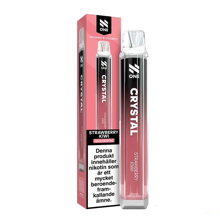 N One Crystal Mesh | Strawberry Kiwi | ENGÅNGS VAPE