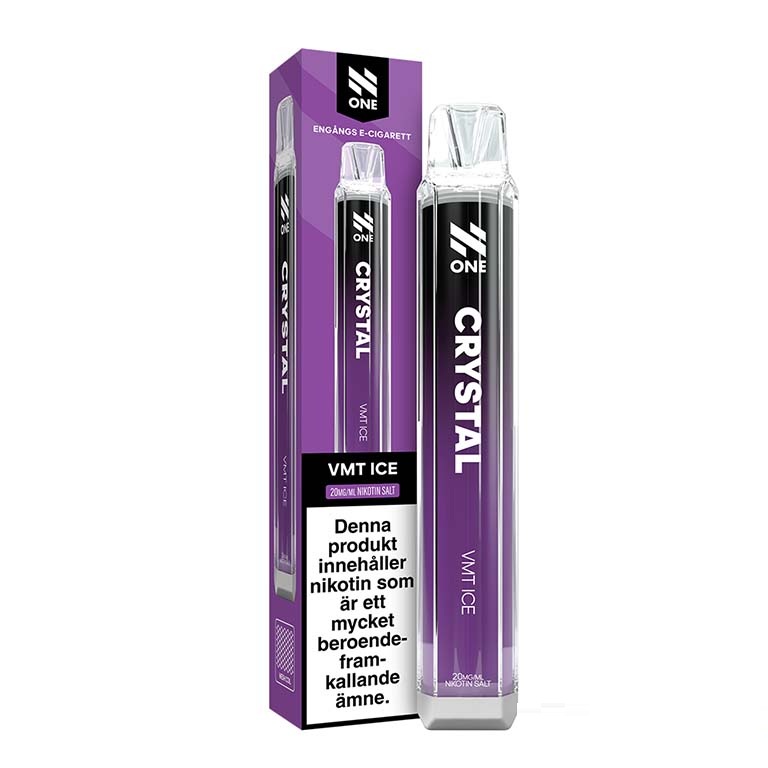 N One Crystal Mesh | VMT Ice  | ENGÅNGS VAPE