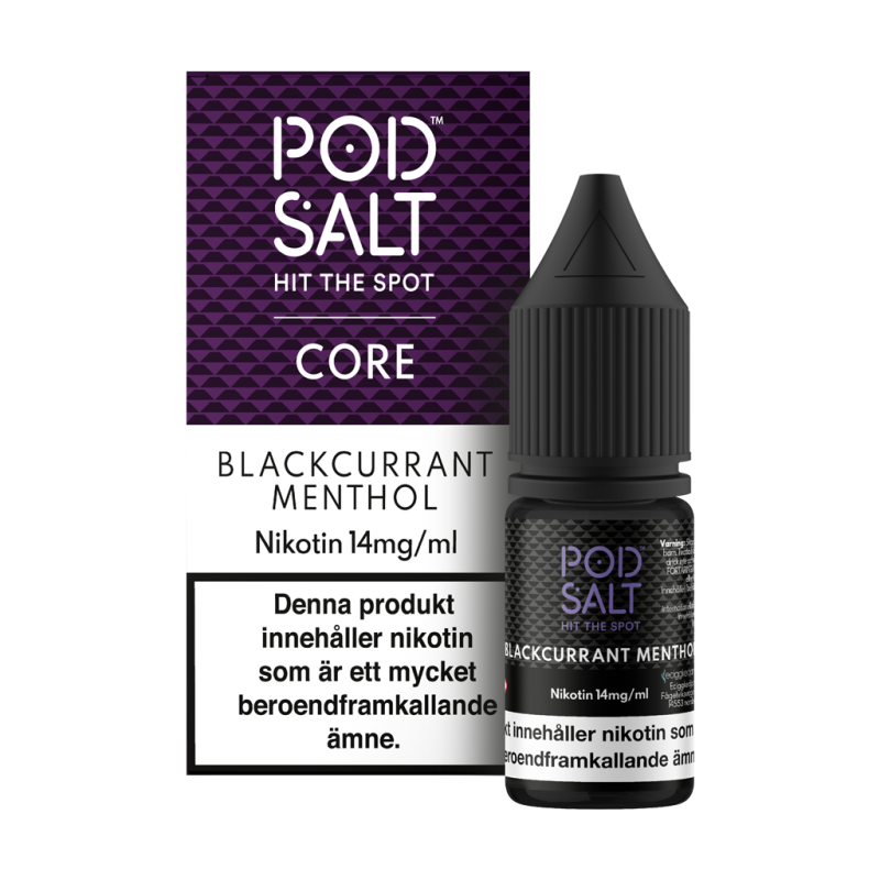 Pod Salt Core| Blackcurrant Menthol| Nic Salt