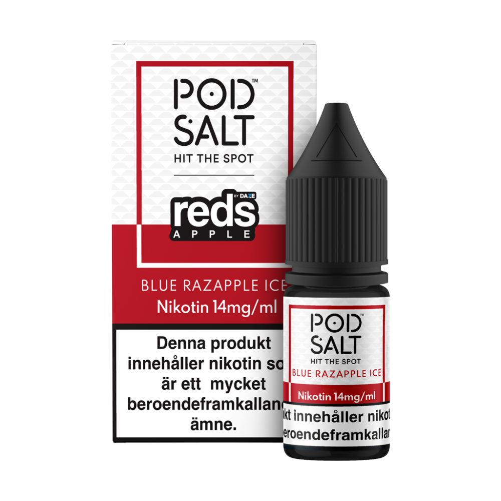Pod Salt x Reds Apple  | Blue Razapple Ice |Nic Salt