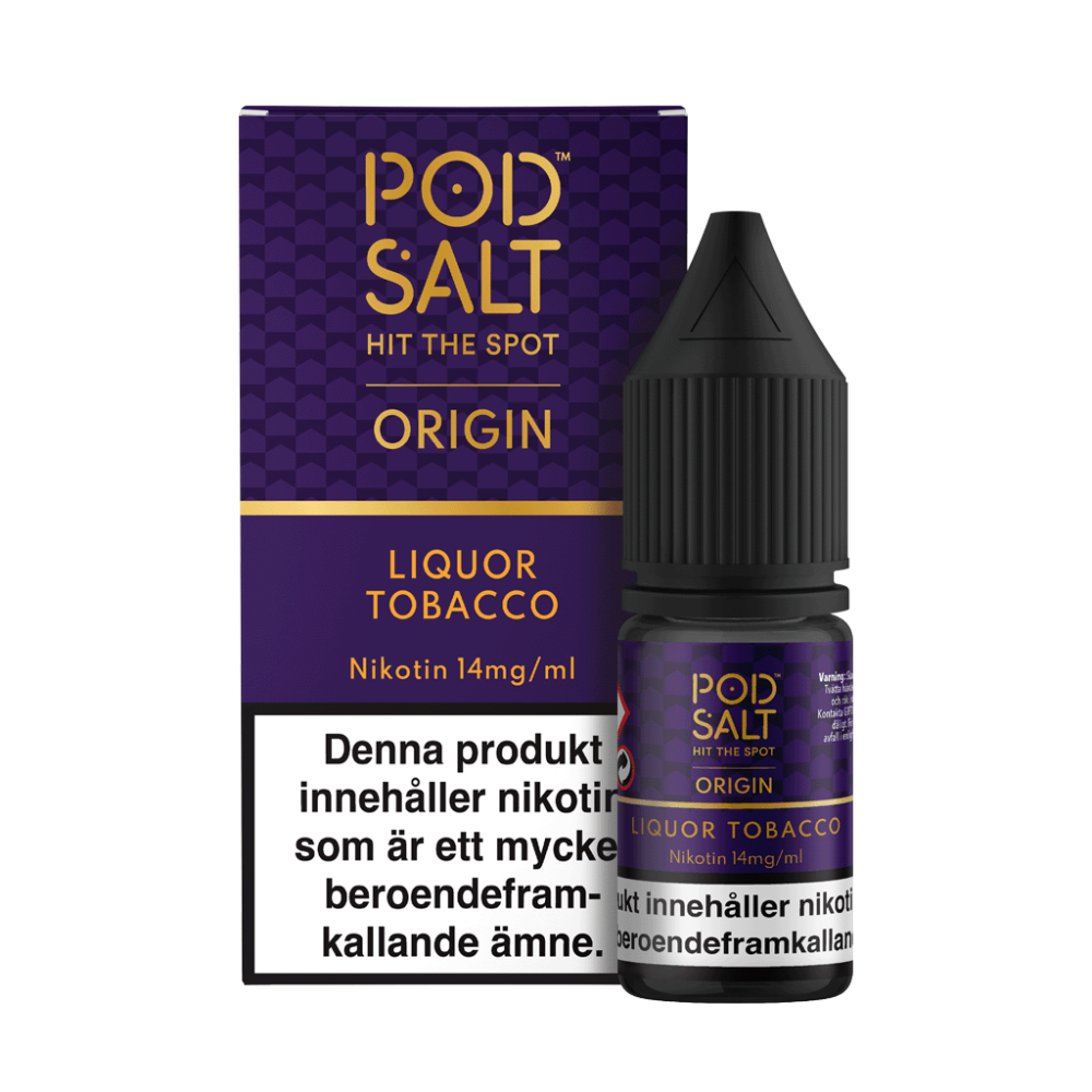 Pod Salt Origin |Liquor Tobacco |Nic Salt