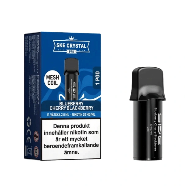 SKE Crystal Max Pro Pod |Blueberry Cherry Blackberry