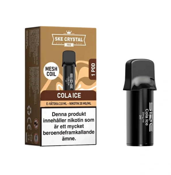 SKE Crystal Max Pro Pod| Cola Ice