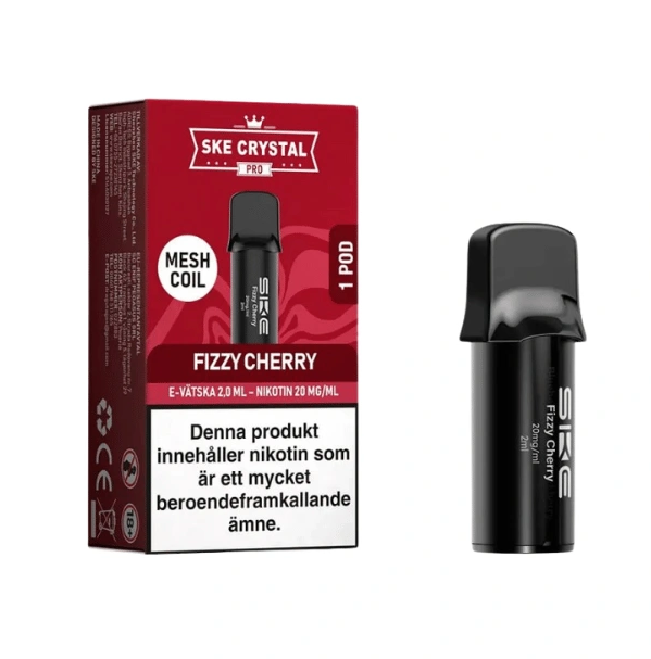 SKE Crystal Max Pro Pod| Fizzy Cherry