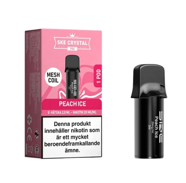 SKE Crystal Max Pro Pod|Peach Ice