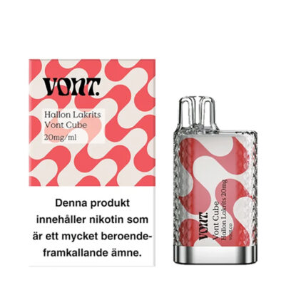 VONT Cube - Hallon Lakrits | Engångsvape