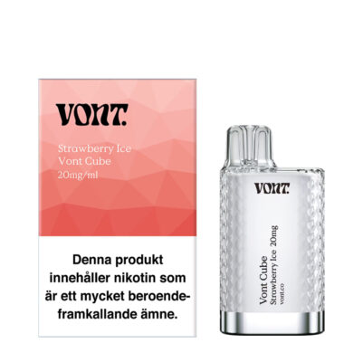 VONT Cube - Strawberry Ice | Engångsvape
