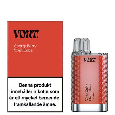VONT Cube - Cherry Berry | Engångsvape