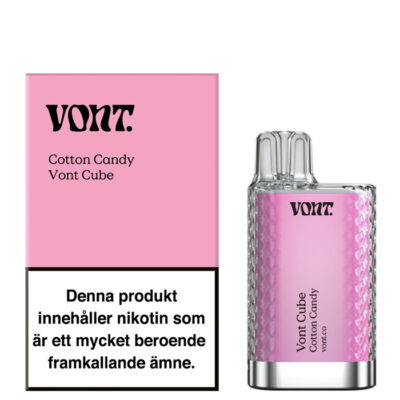 VONT Cube - Cotton Candy | Engångsvape