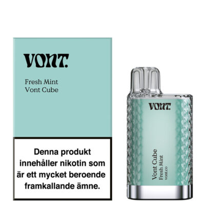 VONT Cube - Fresh Mint | Engångsvape