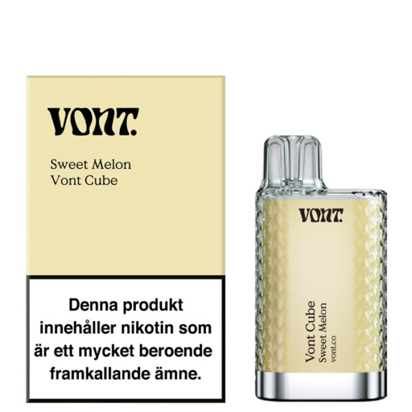 VONT Cube - Sweet Melon | Engångsvape