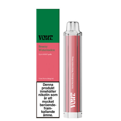 VONT NOVA – Breezy Watermelon | ENGÅNGSVAPE – 14 MG