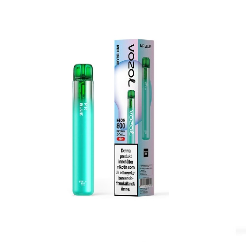 Vozol Neon 800 2.0 – Mr Blue| ENGÅNGS VAPE