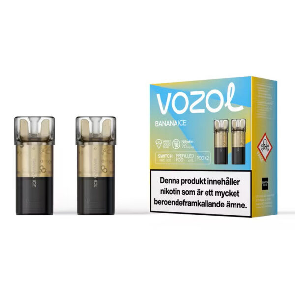 Vozol Switch Pro/Pico Pod| Banana Ice| Pod