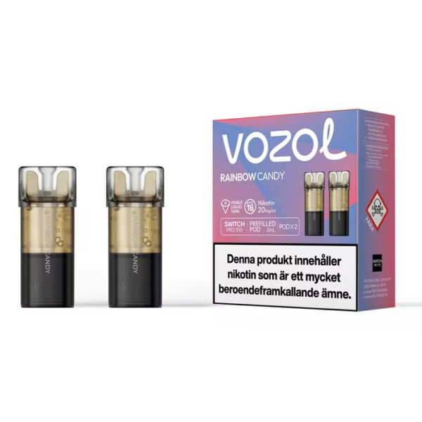 Vozol Switch Pro/Pico Pod| Rainbow Candy| Pod