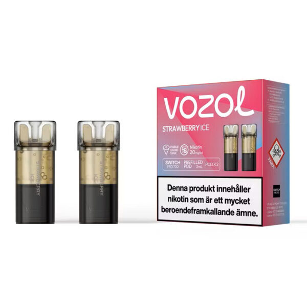 Vozol Switch Pro/Pico Pod| Strawberry Ice| Pod