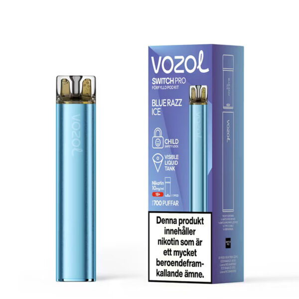 Vozol Switch Pro| Blue Razz Ice | Podkit