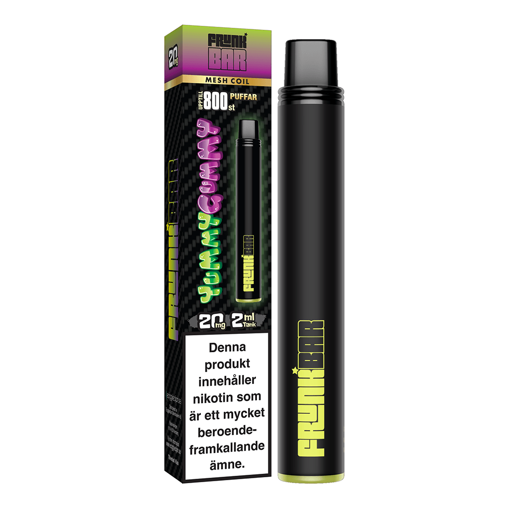 SwedenVapes.se Frunk Bar Mesh - Yummy Gummy 800 Engngs Vape