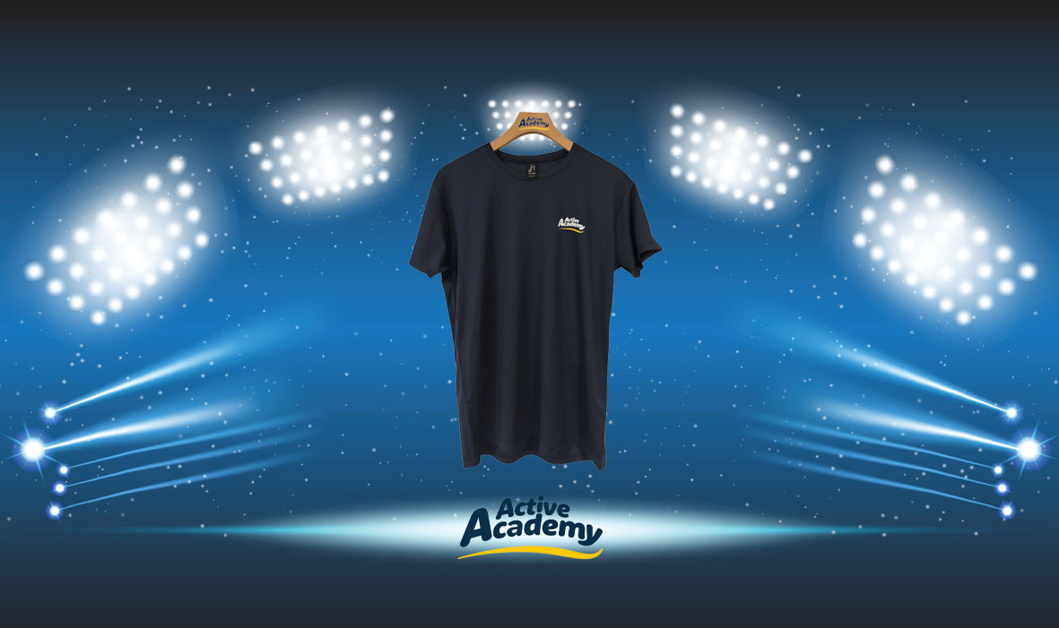 Active Academy T-shirt träning Vuxen